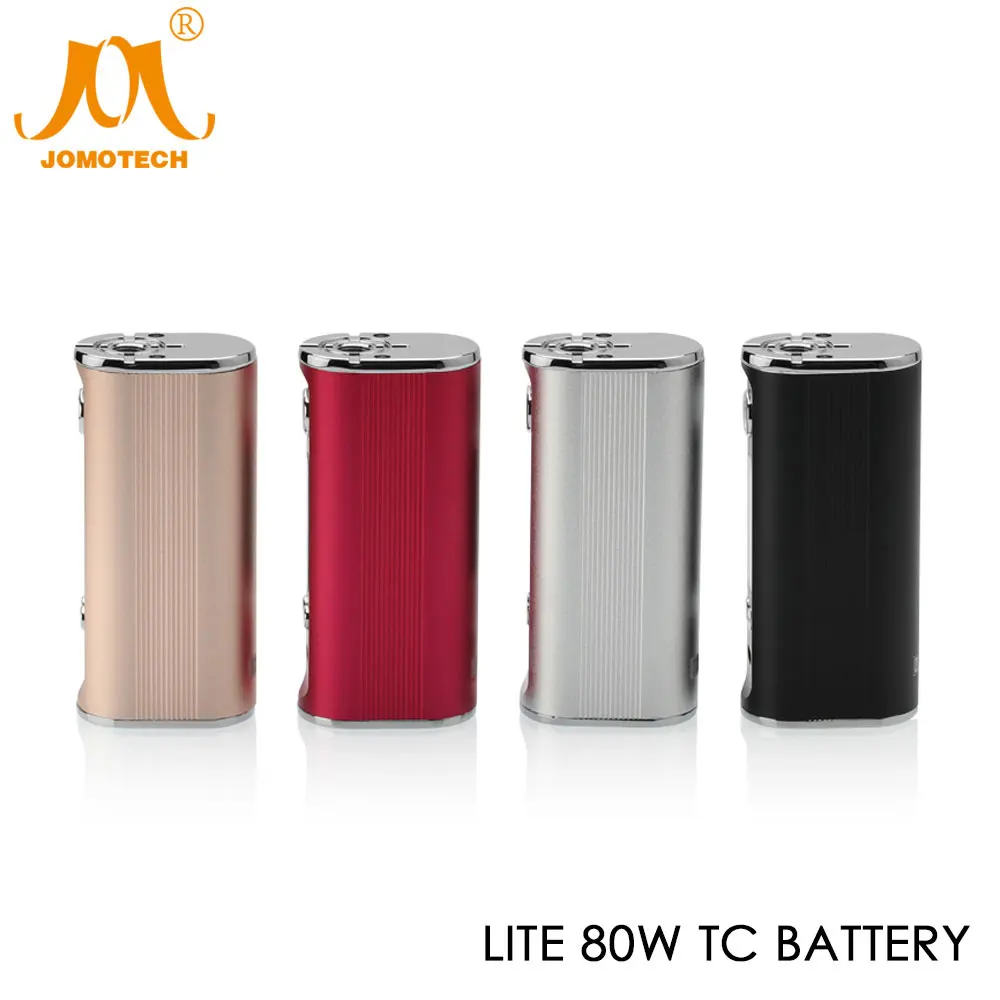 Оригинальный Jomotech 80 Вт vtc 100-300C VAPE mod OLED 2600 мАч электронные сигареты встроенный