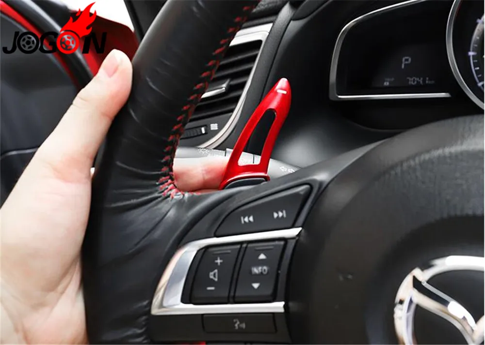 Car styling Aluminium Alloy Steering Wheel DSG Paddle Shifters For