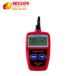 Новый для MaxiScan MS309 OBD2 OBDII сканер Code Reader автомобиля диагностический инструмент высокого качества