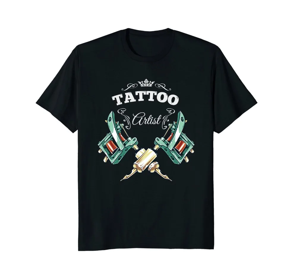 2018 New Summer Tee Shirt Tattoo Artist T Shirt, Tattoo Artist Gift Fashion T shirt-in T-Shirts