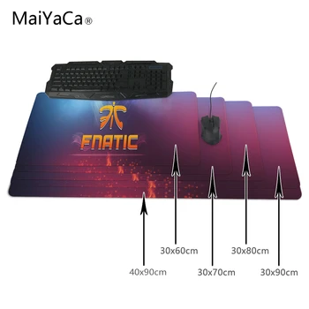 

MaiYaCa 2018 New Simple Design Speed FNATIC Game MousePads Computer Gaming Mouse Pad Gamer Play Mats Version Mousepad