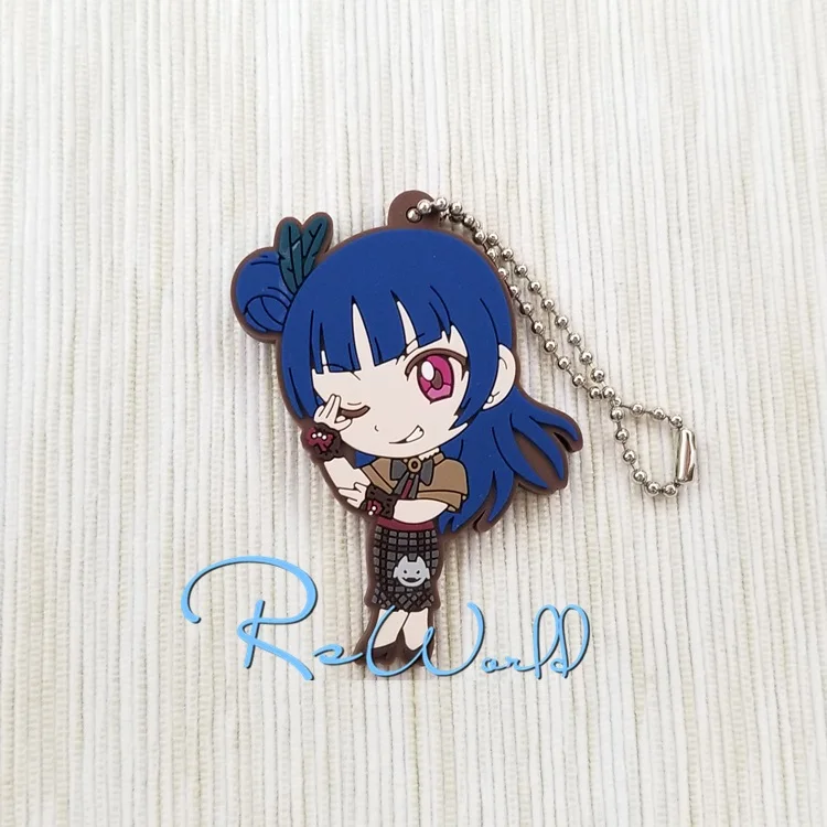 

Love Live Lovelive Sunshine Anime Tsushima Yoshiko Yohane Aqours Rubber Keychain