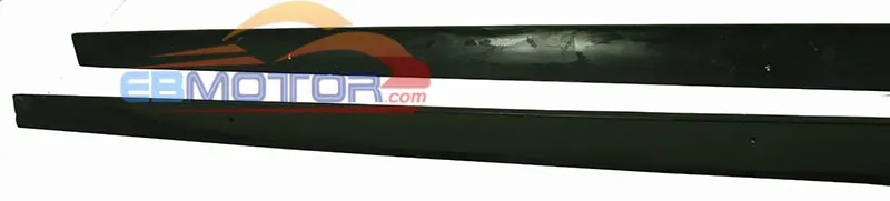3D Style Real Carbon Fiber Side Skirts 2 pcs For BMW F06 640i 650i M6 M-Sport package