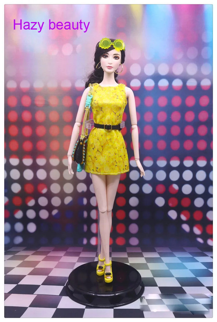 Hazy beauty doll clothes dress Fashion suits for BB 1 6 dolls BBI363