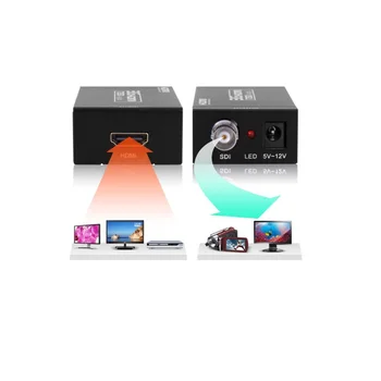 

MINI 3G HDMI to SDI Converter Adapter converter BNC SDI/HD-SDI/3G-SDI 2.970 Gbit/s with Audio+DC Power Supply Adaptor