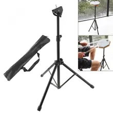 

Three-legged Full Metal Aluminum Alloy Adjustment Foldable Floor Drum Stand Holder with Carry Bag for Jazz Snare Dumb Drum