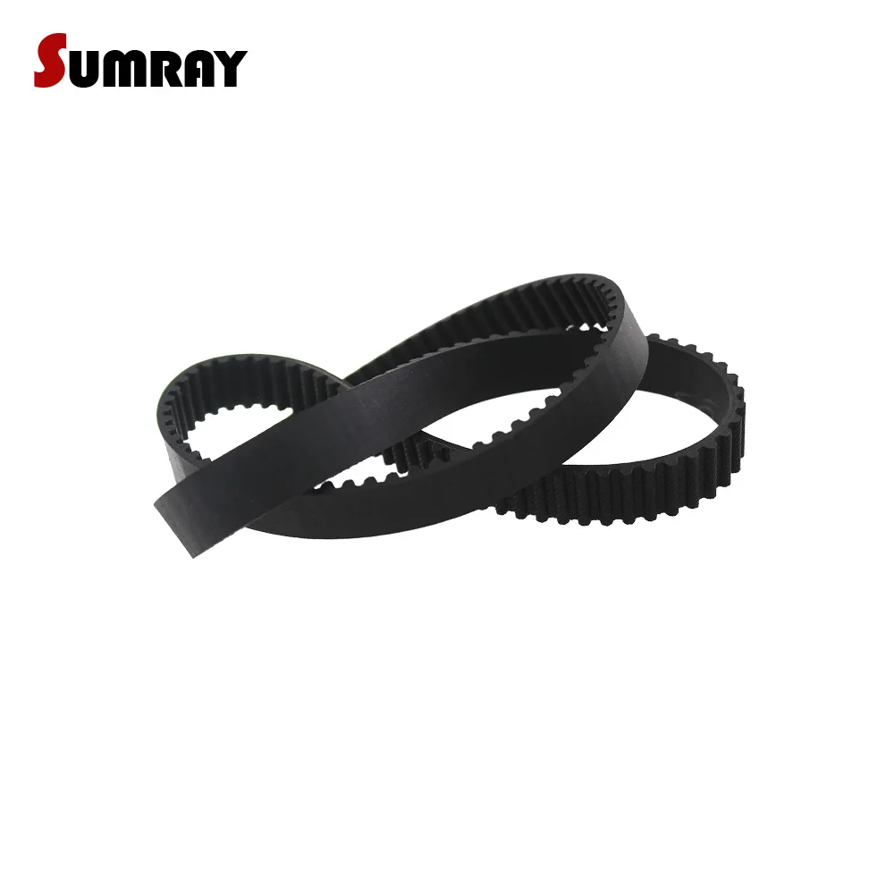 S5M 250-295 Synchronous Close Loop Timing Pulley Belt 15//20//25mm Width 5mm Pitch