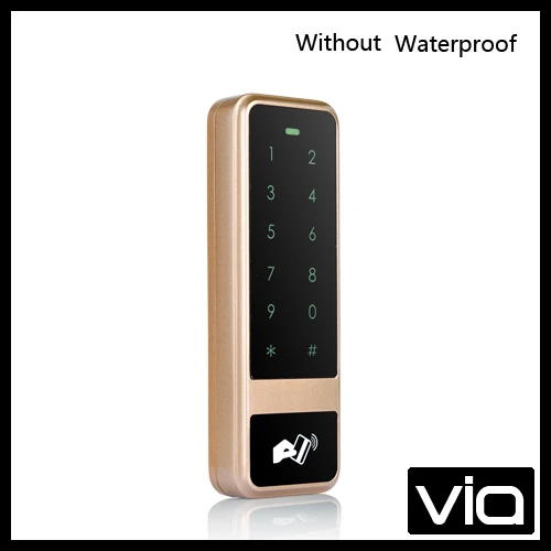 

C50 ID+Without Waterproof Direct Factory Sales DC12V 10M Reading Distance Wieless Metal Touch Keypad Access Control Keypad