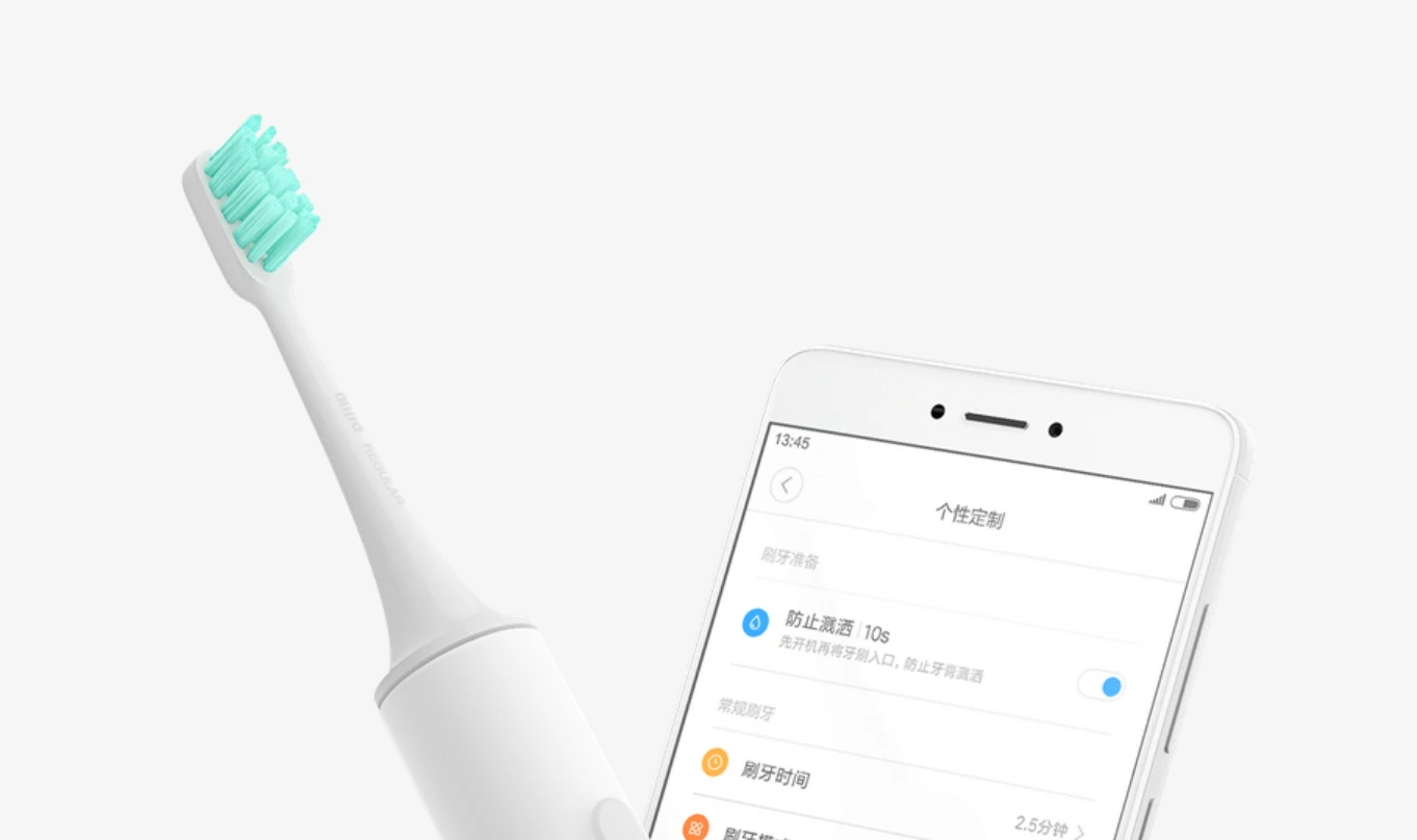 Оригинальная умная звуковая электрическая зубная щетка Xiaomi Mijia с беспроводной