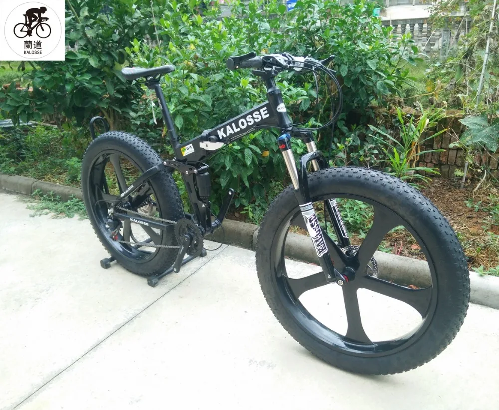 Top Kalosse Fat bicycle Six spokes wheels Beach bike 26*4.0 Tires mountain bike 21/24/27/30 speed 9 Top Kalosse Fat bicycle Six spokes wheels Beach bike 26*4.0 Tires mountain bike 21/24/27/30 speed 9