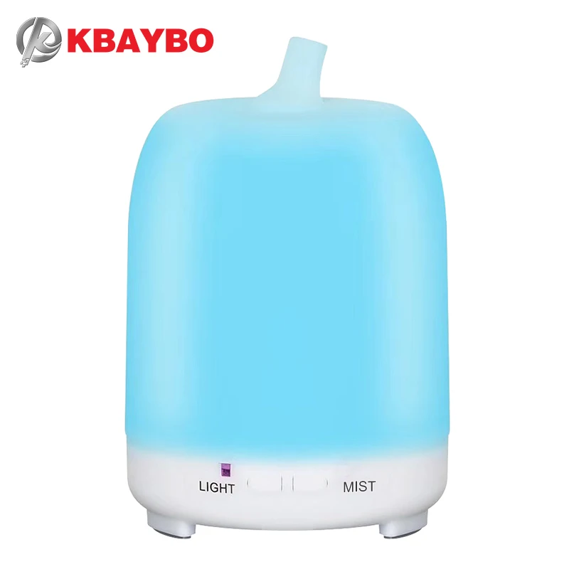 

KBAYBO 200ml aroma essential oil diffuser Air humidifiers cool mist maker for home ultrasonic cooler mist fogger LED night light