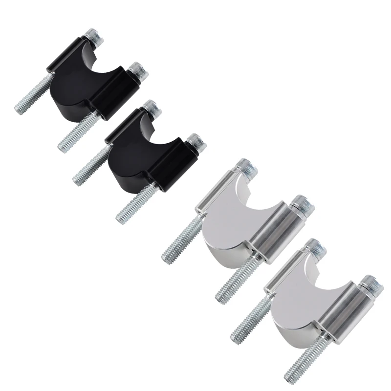 30 мм Руль Riser Kit Для Off Road Мотоцикл ATV Байк черный, серебристый цвет Алюминий 1/" балки руля с болты Universal