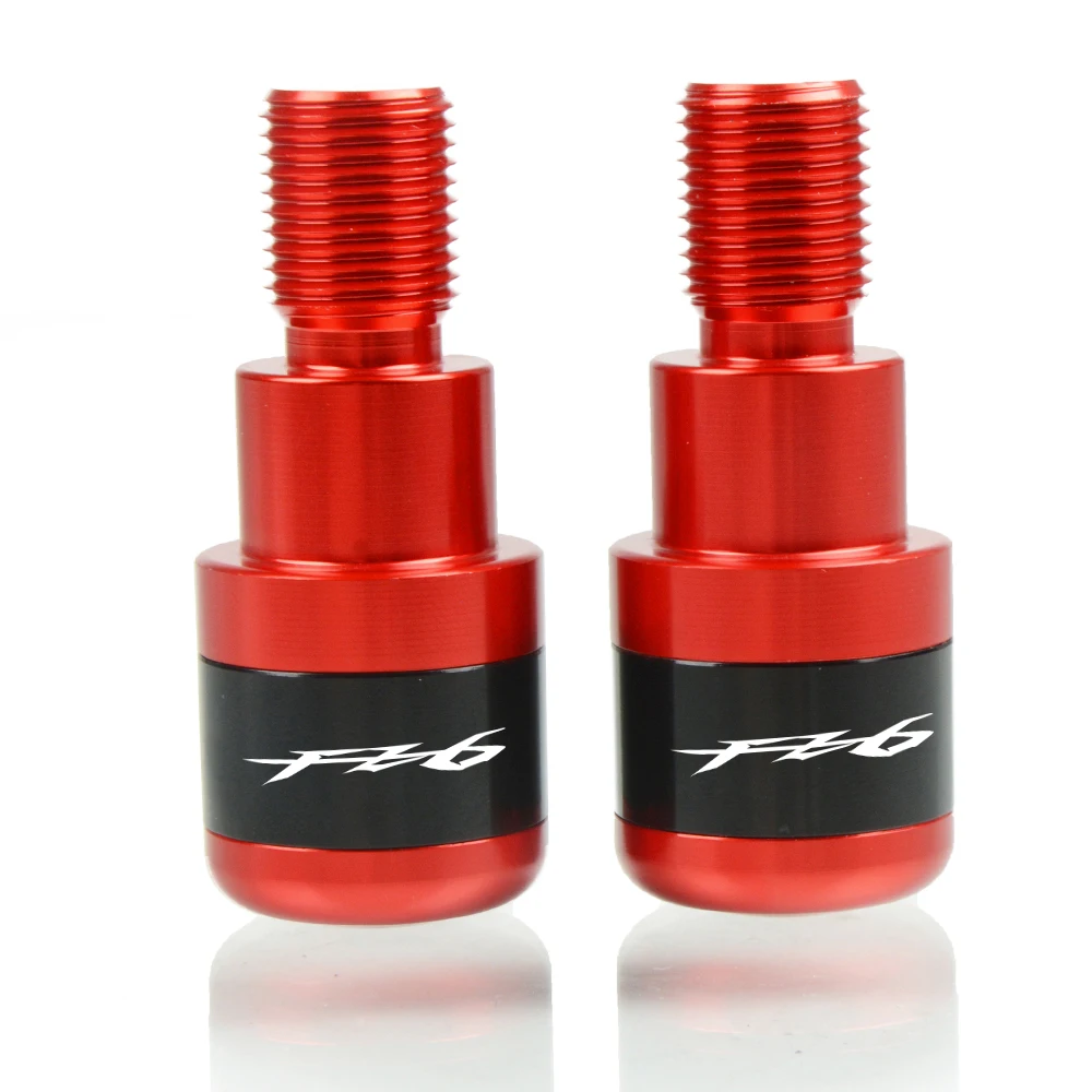 

Universal Motorcycle Hand Bar End 22mm 7/8"" CNC Handlebar Grips End Caps For yamaha FZ6