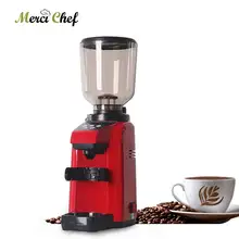 ITOP электрическая кофемолка количественная кофемолка для Эспрессо Коммерческая зерновой кофе машина для шлифования