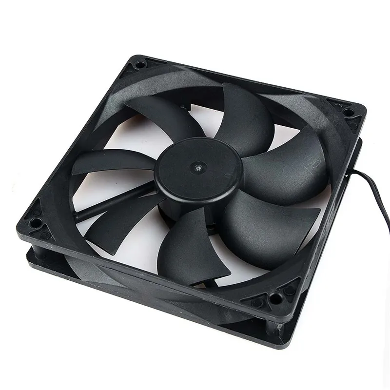 المحمولة الكمبيوتر 120x120mm مروحة برودة 12 V 12 CM 120 MM PC CPU تبريد تبريد مروحة ل فيديو بطاقة قطرة الشحن