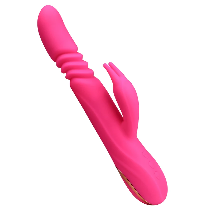 Heating G Spot Vibrators for Women Sex Toys Telescopic Rotary font b Dildo b font Vibrator