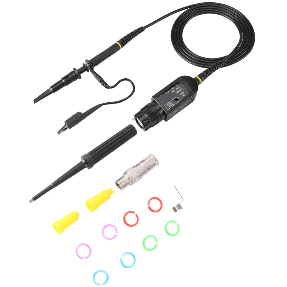 P6500 500MHz Oscilloscope Probe 10X High Precision Passive Clip Tip Locating Sleeve Adjust Tools | Инструменты