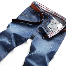 2019 New Mens Fashion Black Blue Jeans Men Casual Slim Stretch Jeans Classic Denim Pants Trousers Plus Size 28-40 High Quality 2019 New Mens Fashion Black Blue Jeans Men Casual Slim Stretch Jeans Classic Denim Pants Trousers Plus Size 28-40 High Quality