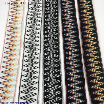 

1pcs 15yard 5cm DIY lace fabric ribbon coloured elastic knitted belts belts Antique Lace handmade wind weaving ribbons wholesale
