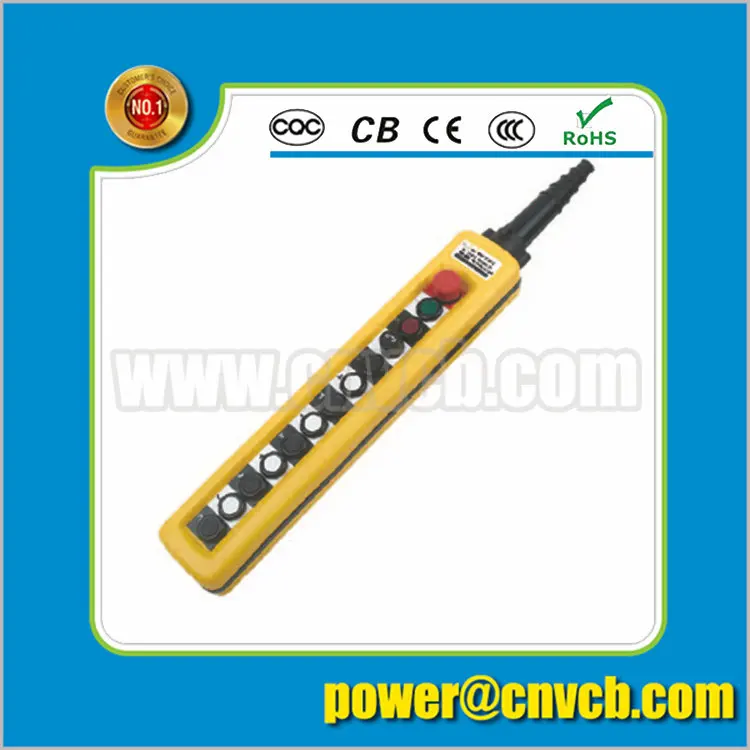 

BS36 One OFF eleven ON push lock revolve urgent stop button use for crane 12 button start switch