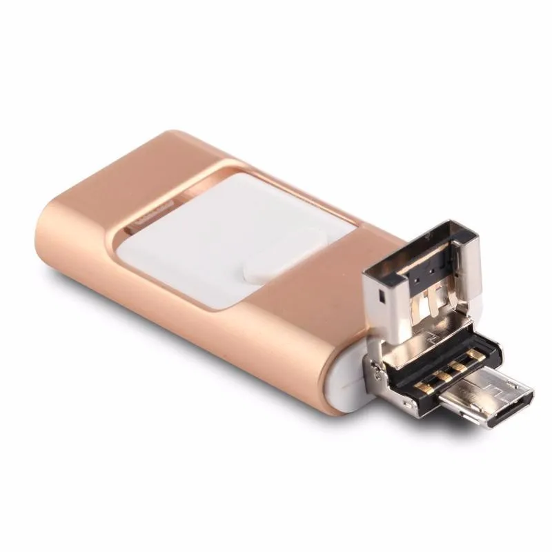 Hot sale external storage 16GB USB 2 0 otg micro 3 in 1 multifuntion usb flash