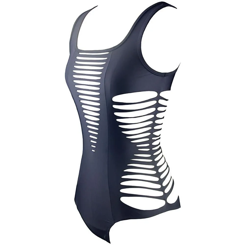 Дизайн Для женщин выдолбленный цельный пляжное бикини Монокини Купальный Костюм