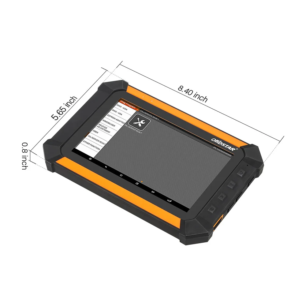 Программатор ключей OBDSTAR X300 DP планшет на Android полная посылка с многоязычным чипом