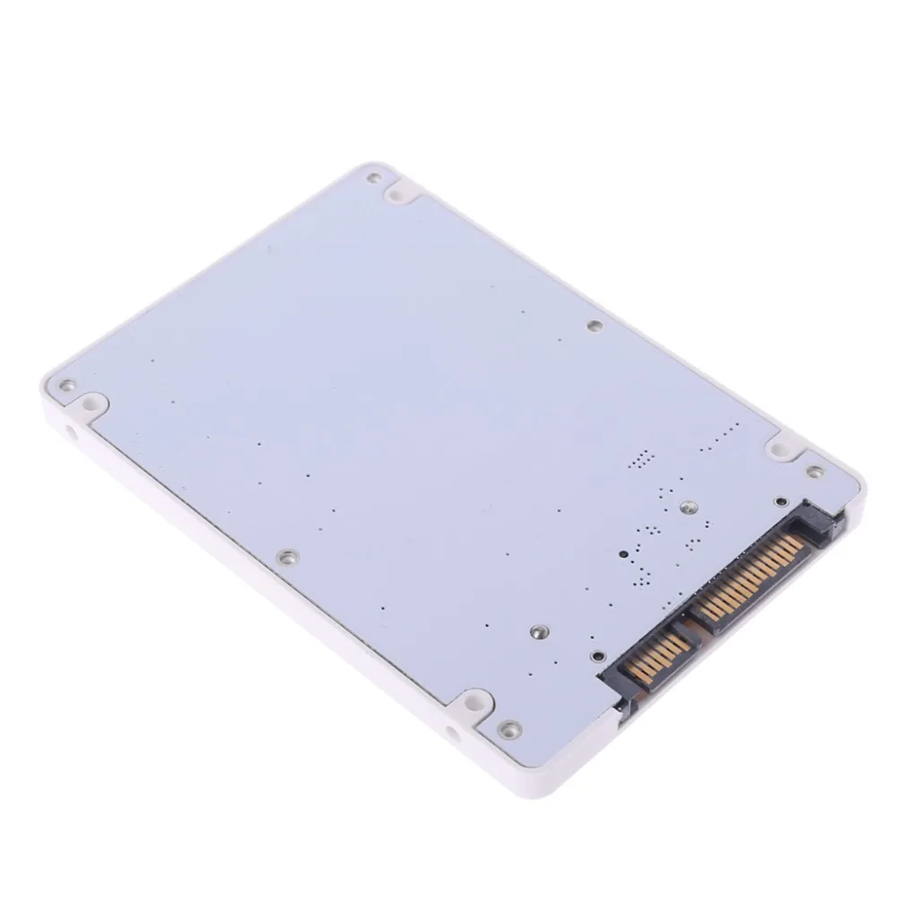 1,8 "Micro SATA 16 Pin SSD до 2,5" SATA 22Pin HDD адаптер конвертер с чехлом