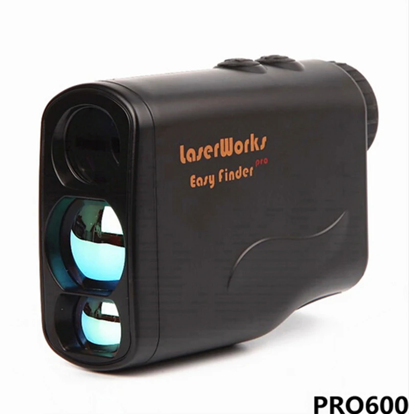 600m handheld infrared laser rangefinder golf trajectory correction