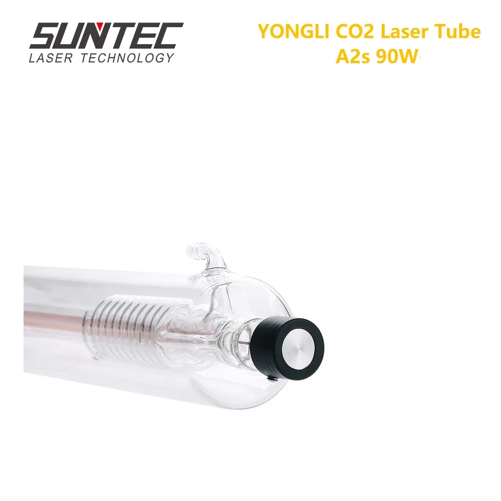 Special SUNTE YONGLI A2s 90WCO2 Laser Tube Length 1250 Dia. 80mm for CO2 Laser Engraving Cutting Machine With Wooden Case Box Packing