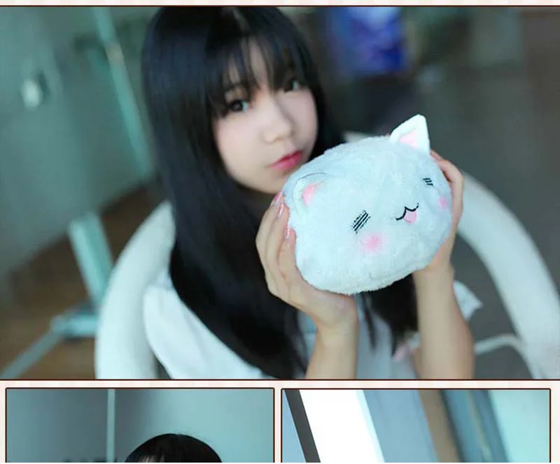 Anime Is the Order a Rabbit Chino Kafuu Cosplay Rabbit Toy Lovely Angola Tippy Plush Stuffed Toy Doll Kids Birthday Gift Pillow (9)