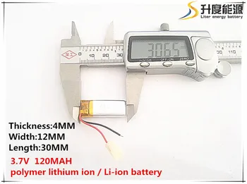 

3.7V 120mAh 401230 Lithium Polymer Li-Po li ion Rechargeable Battery cells For Mp3 MP4 MP5 GPS PSP mobile bluetooth