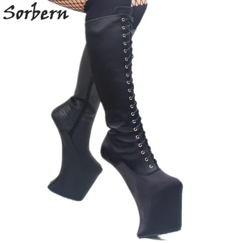heelless platform shoes
