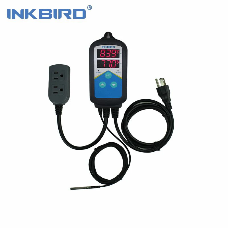 

ITC-306T US version Pre-wired Electronic Digital Timer Heating Thermostat Temperature Controller Without Cooling Controlling