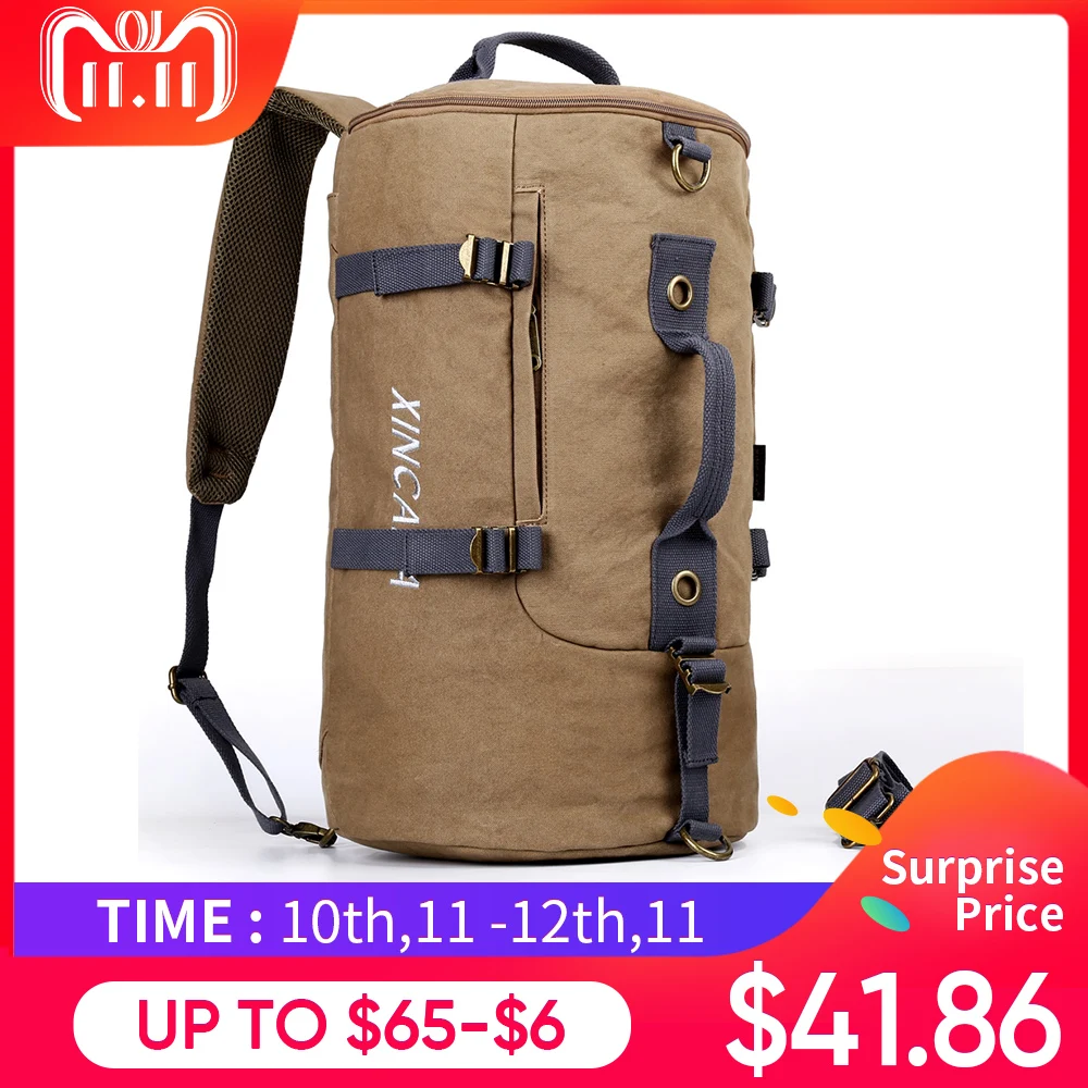 XINCADA Carry on Backpack Duffle Bag Weekend Bag Duffel Backpack