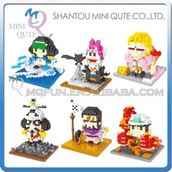 Мини Qute ЛНО diamond Аниме One Piece doflamingo Sengoku Sakazuki пластиковые Building Block модель фигурки развивающие игрушки