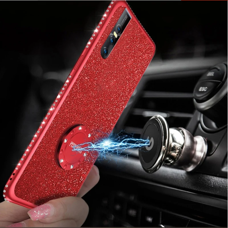 Shining Bling Glitter Diamond Soft Phone Case For vivo V15 V15Pro cases back cover vivoV15 Pro phone cover For vivo V15 Pro bag