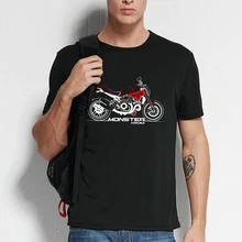 KODASKIN мотоциклетная футболка, футболки, мужские Топы И Футболки, футболка для Ducati Monster 1200