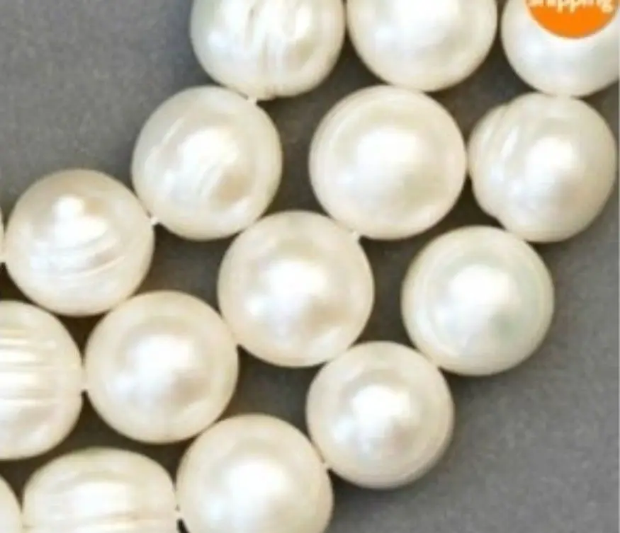 

Wholesale 10 strands 10-11mm White Akoya Freshwater Pearl Loose Beads 15"