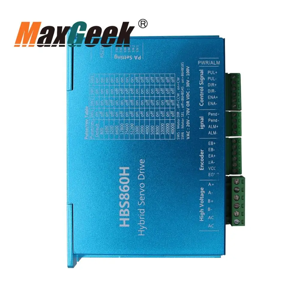 

HBS86H Hybrid Servo Driver for Servo Closed Loop Stepper Motor