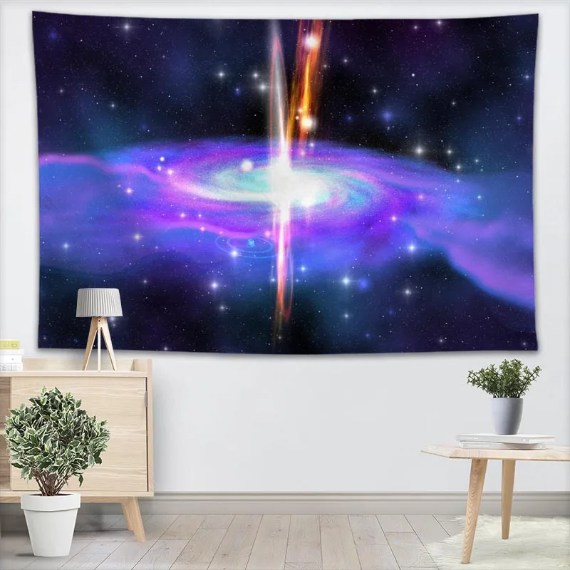 Galaxy настенные гобелены украшения для дома 3D печать мягкая ткань настенный гобелен лес для домашней вечеринки на день рождения украшения