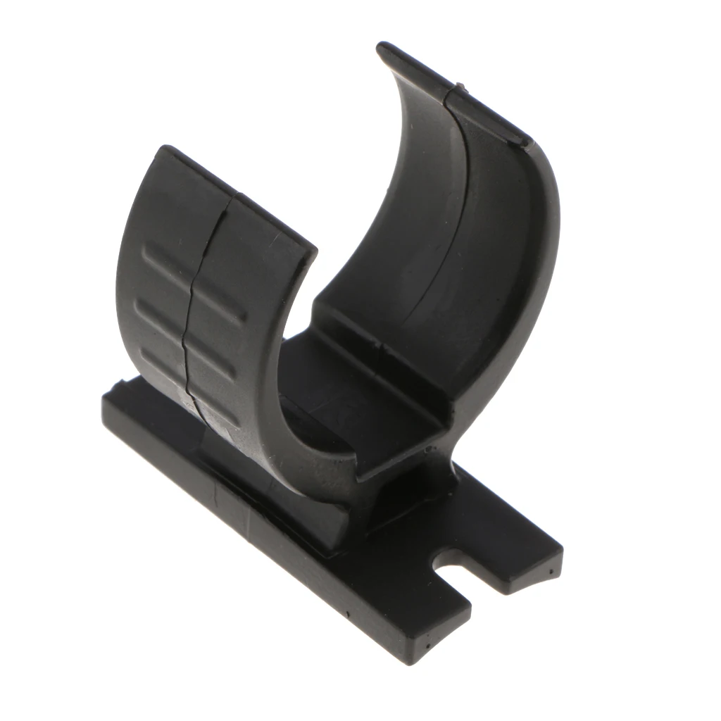 RV/Camper/Trailer - 7 Flat Plugs Bracket, Goes On Vehicle, BLACK RV/Camper/Trailer - 7 Flat Plugs Bracket, Goes On Vehicle, BLACK