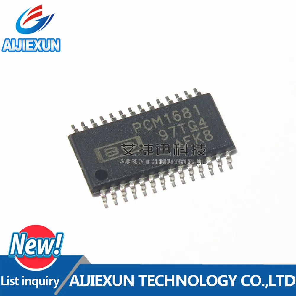 2PCS PCM1681PWPR PCM1681 TSSOP28 DAC 8-CH Delta-Sigma 24-bit 28-Pin HTSSOP EP T/R in stock 100% New and original | Обустройство дома