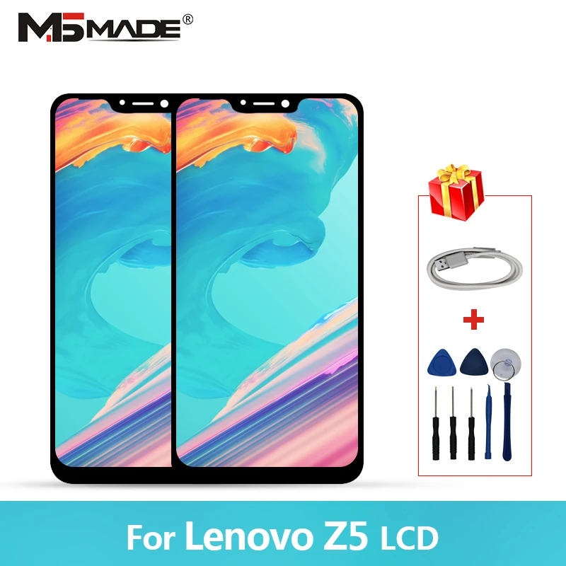 

Original 6.2" For LENOVO Z5 LCD Touch Screen Display Digitizer Assembly Parts For Lenovo Z5 L78011 L78012 Display With Frame