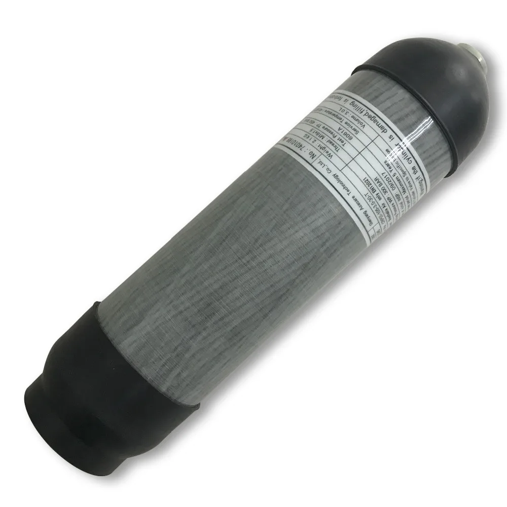 

AC10391 Acecare PCP Airsoft Gun Hunting target 4500Psi 3L Composite Carbon Cylinder Air Rifle With Protector Rubber Boots Sleeve