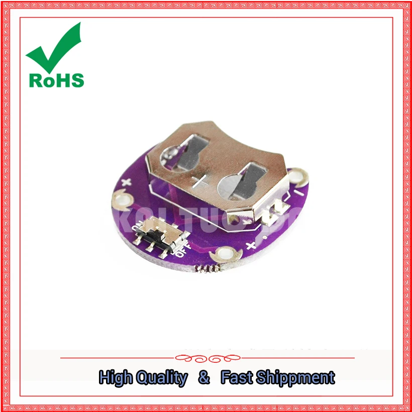 Для LilyPad монетный держатель батареи CR2032 блок модуль платы|board module|board boardboard holder |