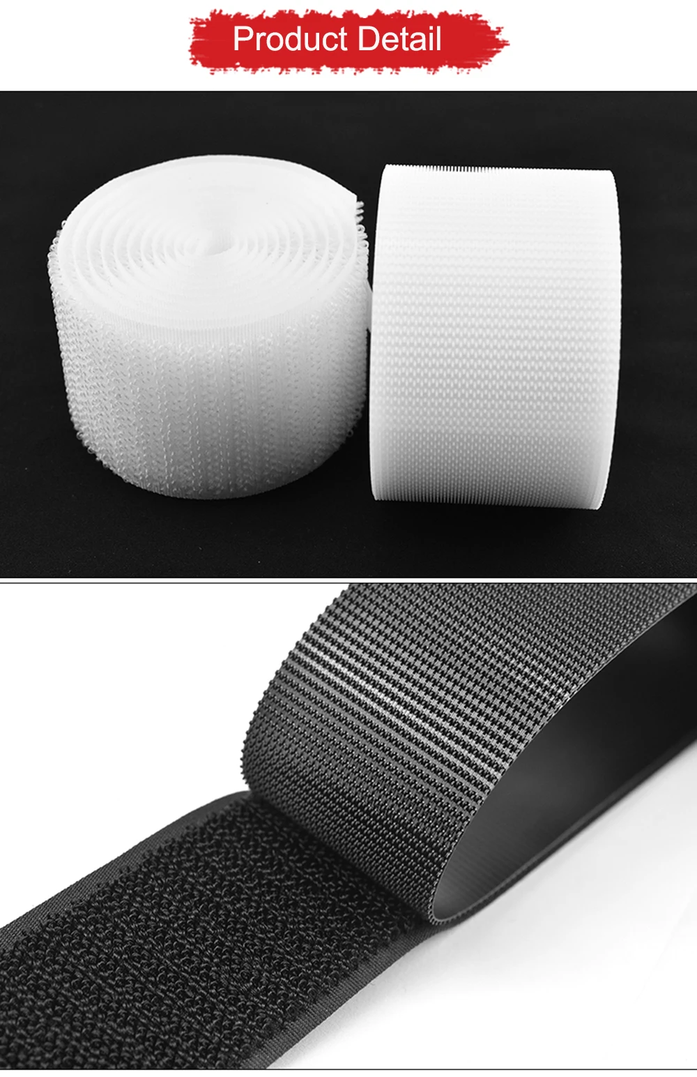 1Meter Pair loops and hooks soft Safe Baby Sew-on DIY Supplies Adhesive Fastener Hook loop Tape clothing sewing Accessories