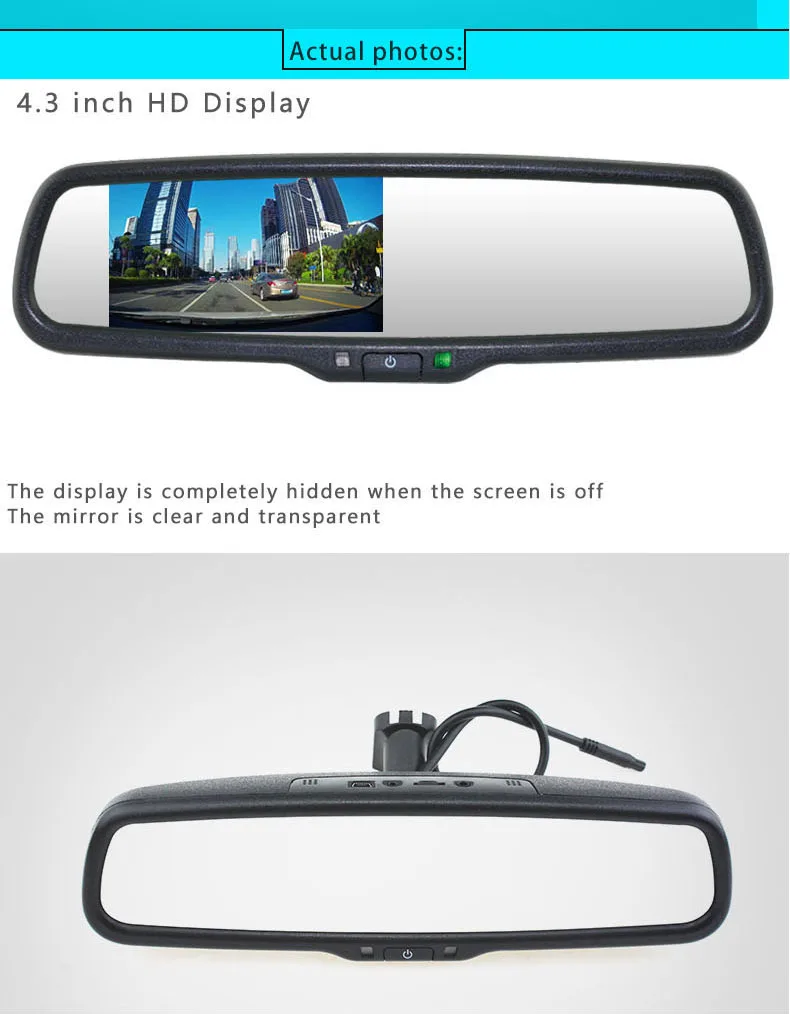 HD 720P Автомобильное Зеркало DVR монитор видеорегистратор Автомобильная камера заднего вида камера Corder видео рекордер Автомобильный видеорегистратор для Kia hyundai Ford Mazda