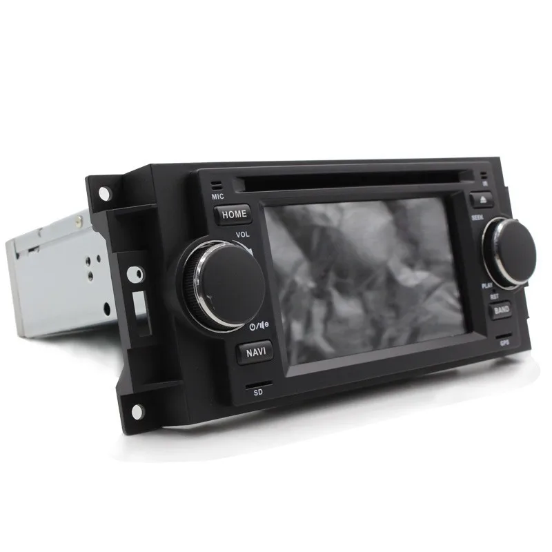 Top 5" Car DVD Player For Chrysler 300C PT Cruiser Dodge Ram Jeep Grand Cherokee With GPS Navigation Radio Bluetooth iPod USB Map 21