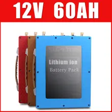 12 В 60ah Перезаряжаемые литий-ионный аккумулятор солнечной батареи lipo с USB